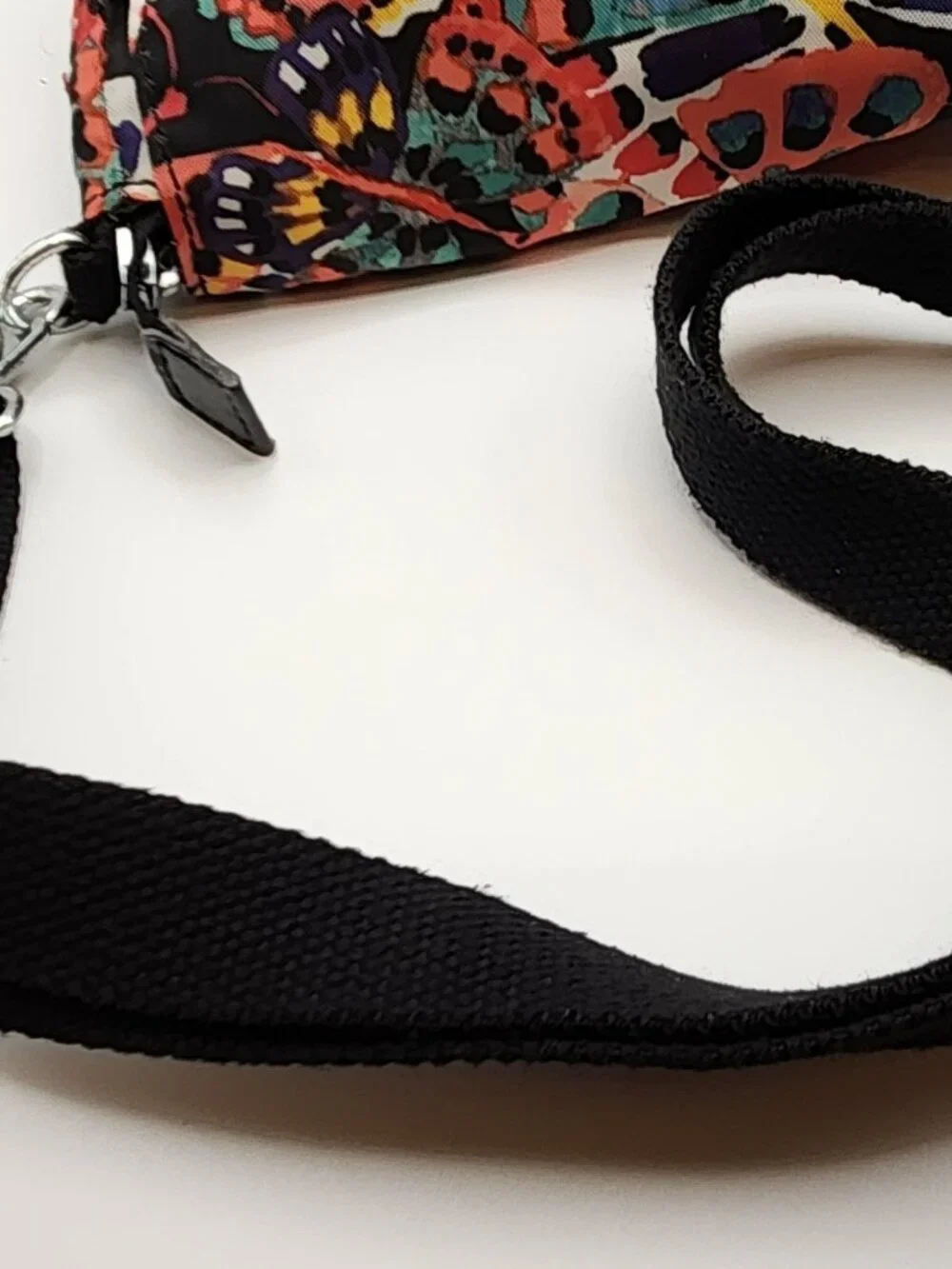 Kipling convertible crossbody butterfly print colorful lightweight VGUC - Picture 5 of 6